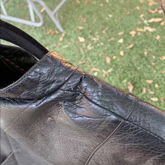 Vans Black Leather Jacket - Picture 7 of 7